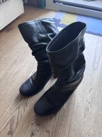 Damen Lederstiefeletten Gr 39