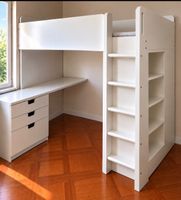 IKEA SMÅSTAD – Lit mezzanine avec bureau