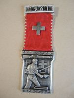 1961 Schützenfest Auszeichnung Medaille Kranz Feldschiessen