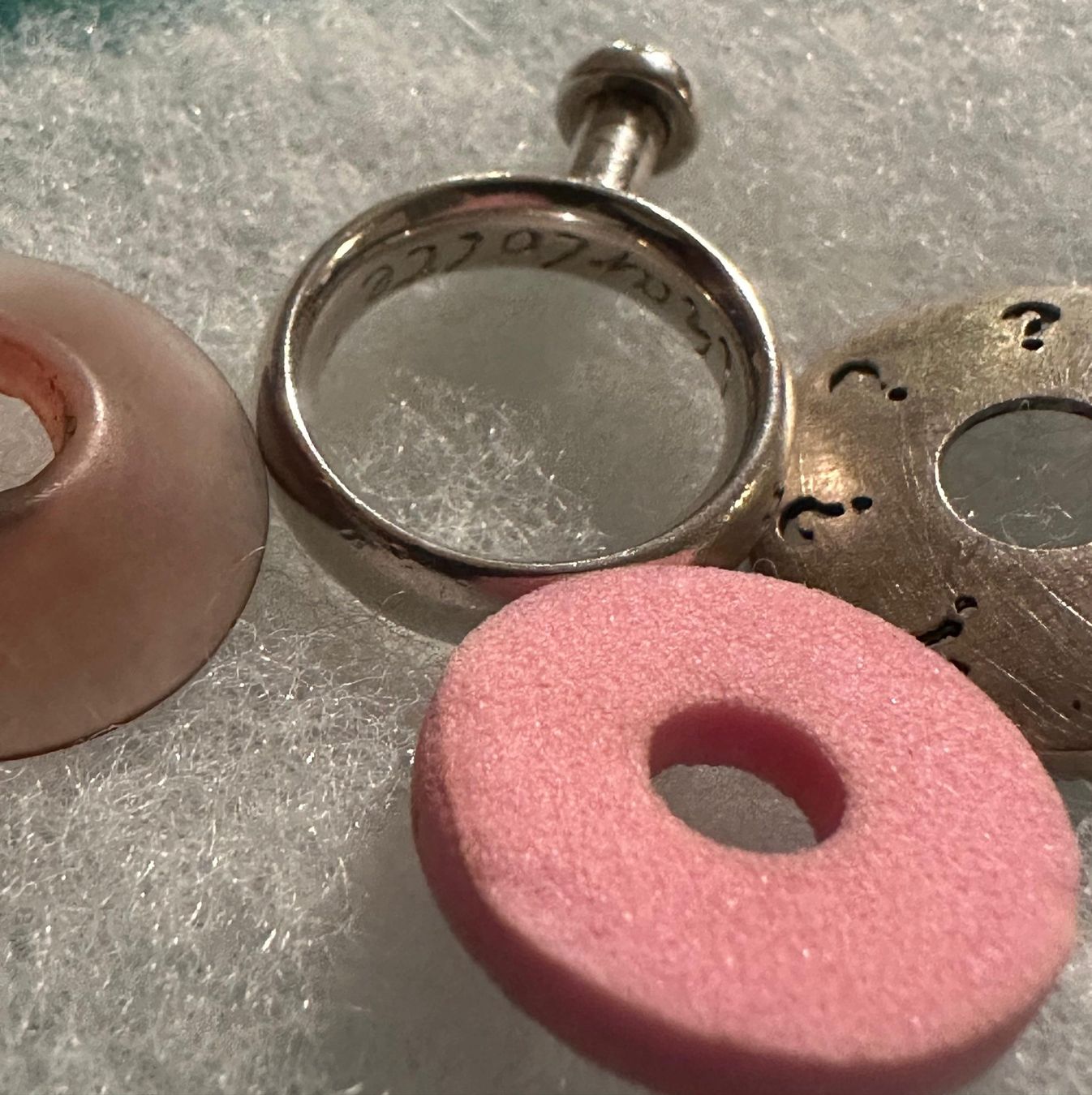 Anelli: Silber Ring Charlotte Stecksystem, Grösse 50 – Usato da Buchs/SG venduto da ori_k6tq 4