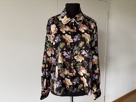 ICHI Bluse Gr. 40 mit Blumenmuster - Top Zustand! Neuwertig 