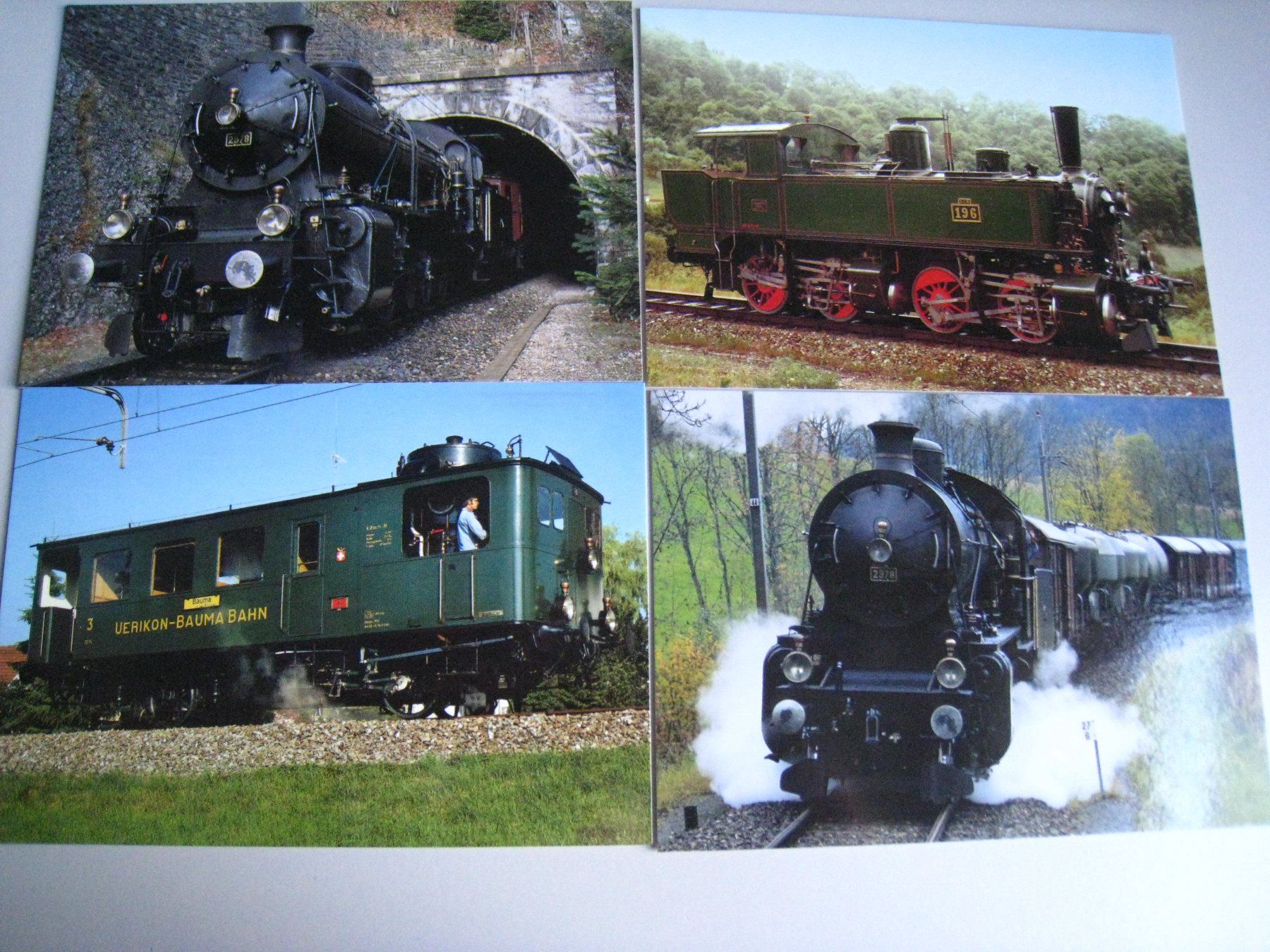 Livres: 16 Ansichtskarten von Schweizer Dampfloks – Neuf (Voir description) à Buchs ZH par swiss-train 4