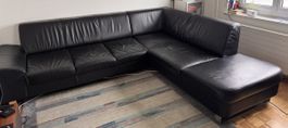 Grosse Echtleder Sofa 250X220cm