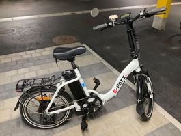 Vélo électrique pliable  Fati blanc