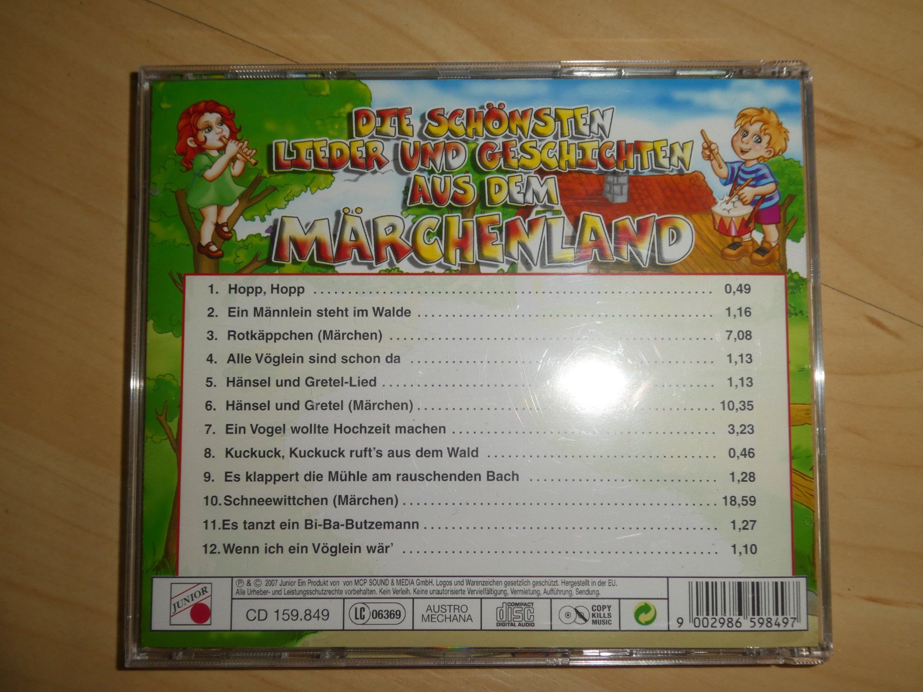 CDs: Kindermusik - CD – Gebraucht aus Mels von KOSL 1