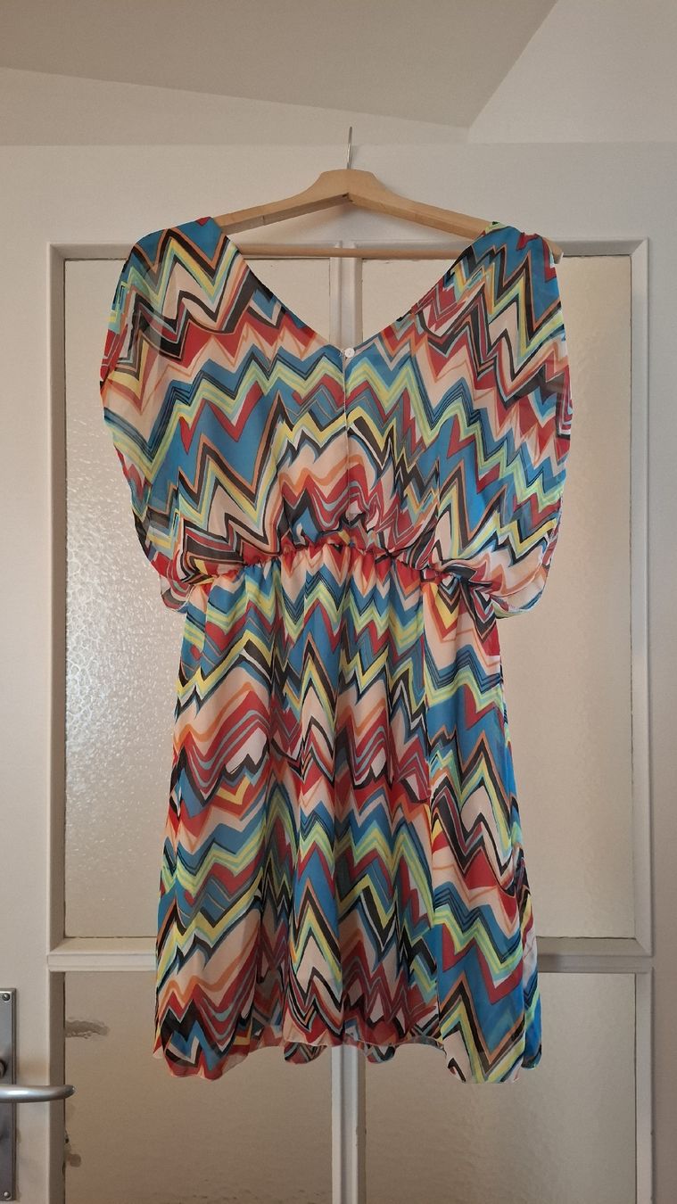 Vestiti: Robe d'été légère et fluide multicolore – Nuovo (secondo la descrizione) da Vevey venduto da latessinoise 1