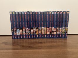 Verschiedene One Piece Bücher