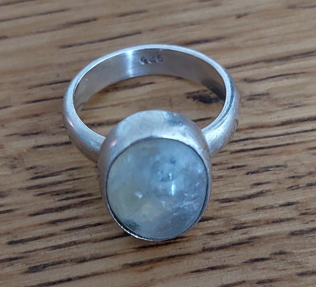 Anelli: Silberring Mondstein – Usato da Aarau Rohr venduto da meeruisland