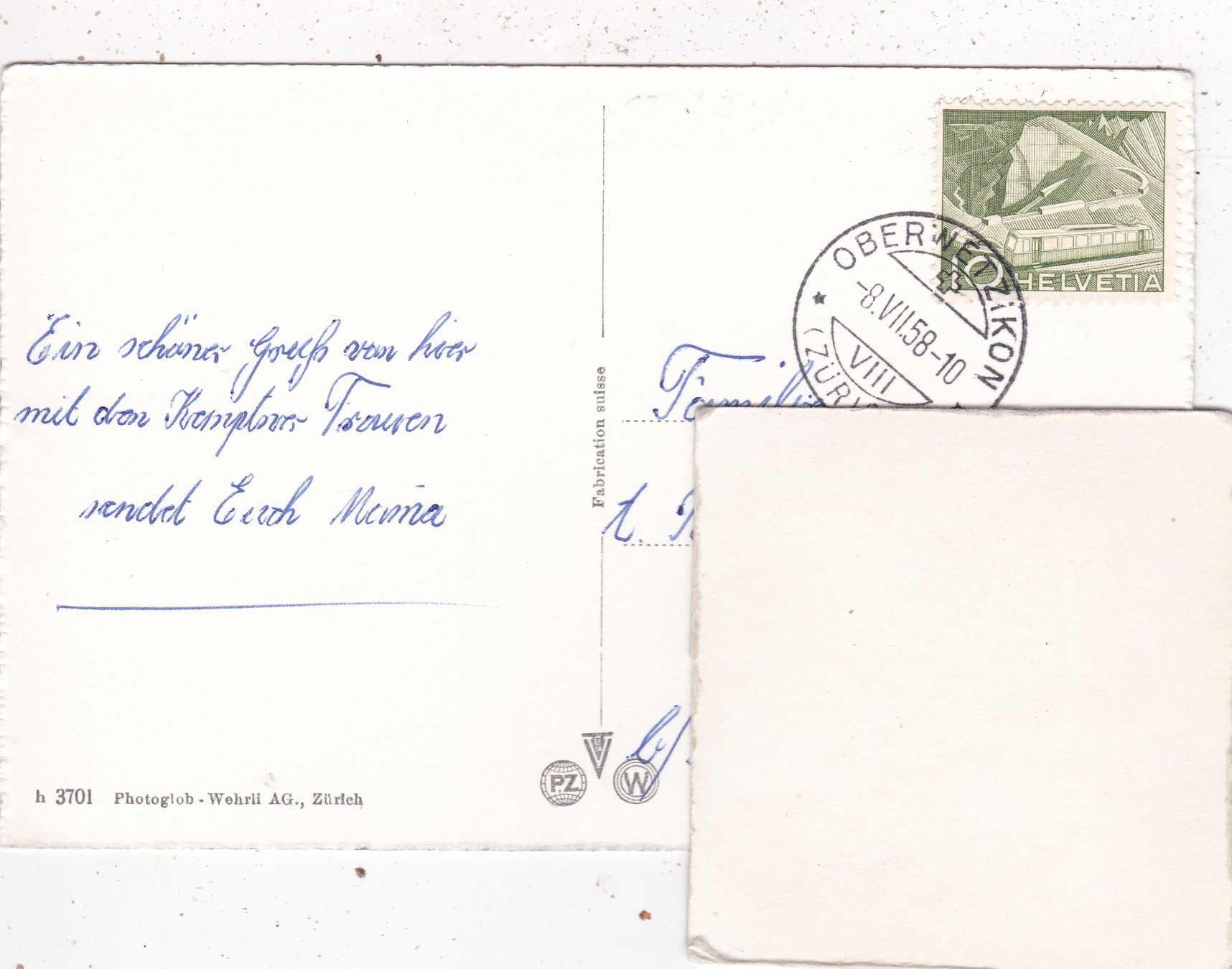 Ansichtskarten: Seelisberg Sonnenberg Hotel 1958 – Gebraucht aus Herisau von Lisegrat2008 1