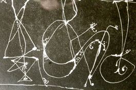 HANS FISCHER / FIS (Swiss, 1907-1958) Figuren, schwarz