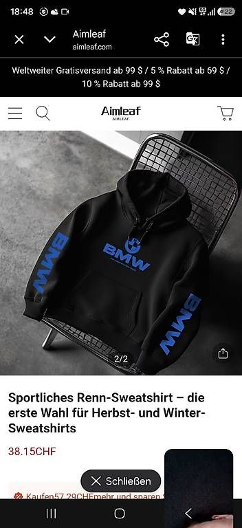 Pullover & Sweatshirts: Pulie mit BMW drauf – Neu und originalverpackt aus Wolfwil von adr_p9fy 1