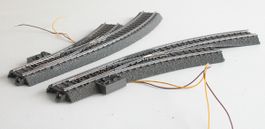 Märklin C-Gleis Bogenweichen-Paar 24671/72 digital Spur H0