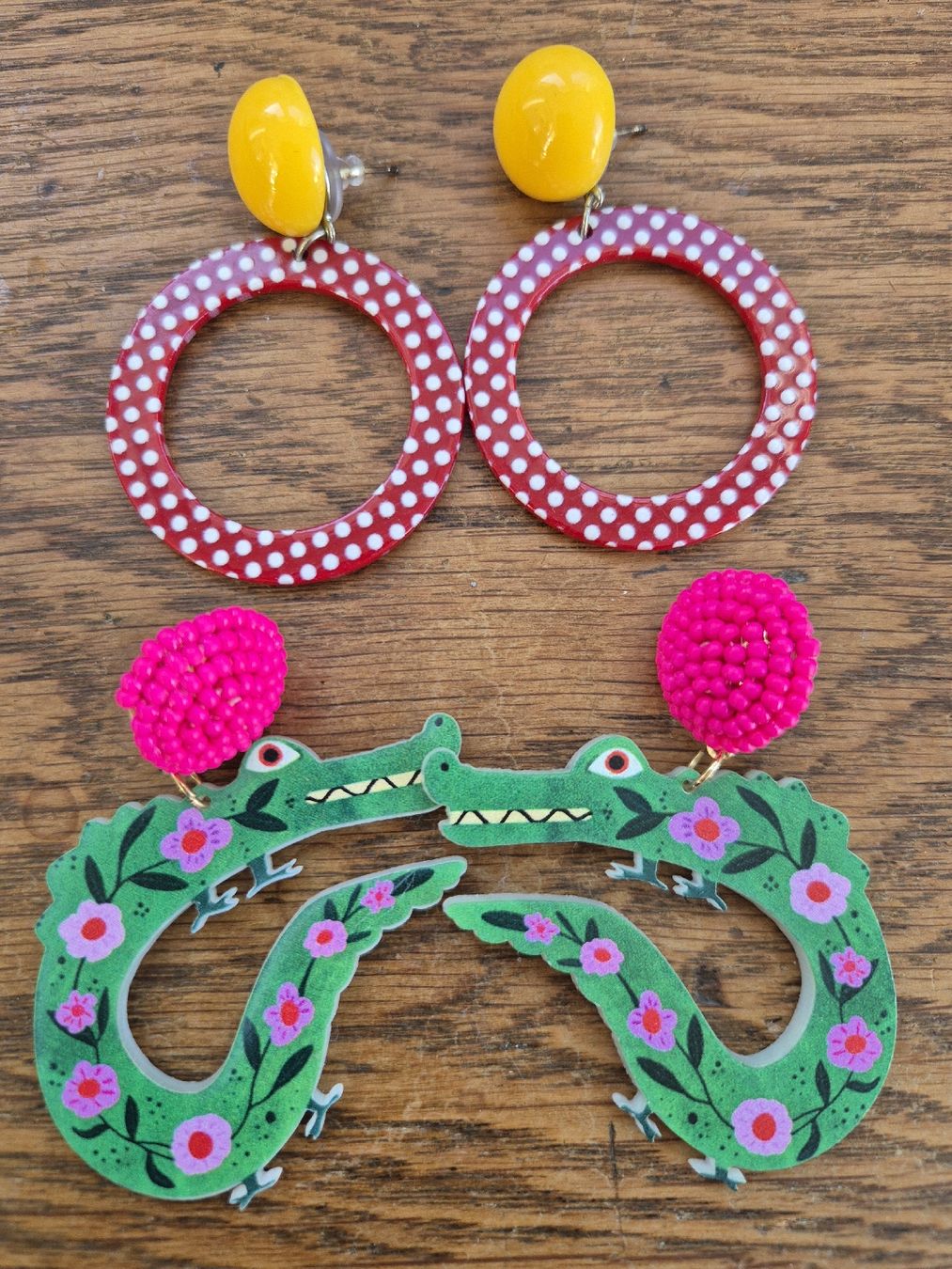 Boucles d'oreille: 2 Paar Retro Ohrringe – D'occasion à Utzenstorf par Lutra4678