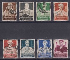 Deutsches Reich 1934: Serie Berufsstände - Kat. 160.--