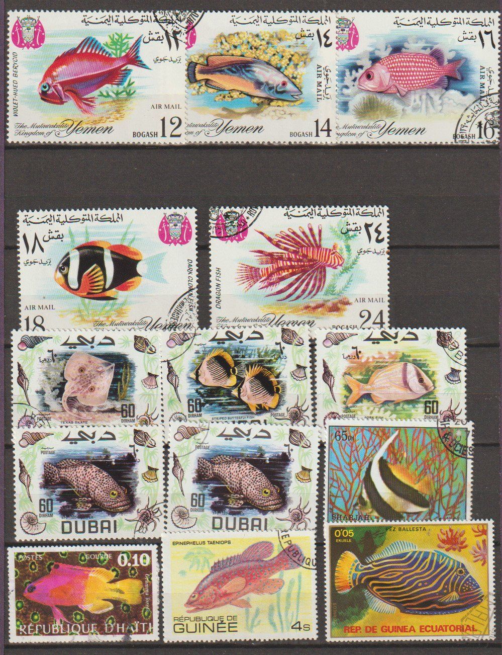 Tutti i francobolli: Poissons occasion – Usato da Crans-Montana venduto da kira56