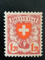 Wappenmuster 1924 mit Pf. 'HFLVETIA', Zst. 164