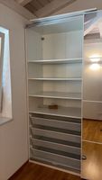 Schwebetürenschrank weiss Spiegeltüren 200x240x64cm