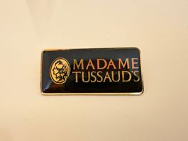 Vintage Anstecker "Madame Tussaud's" London