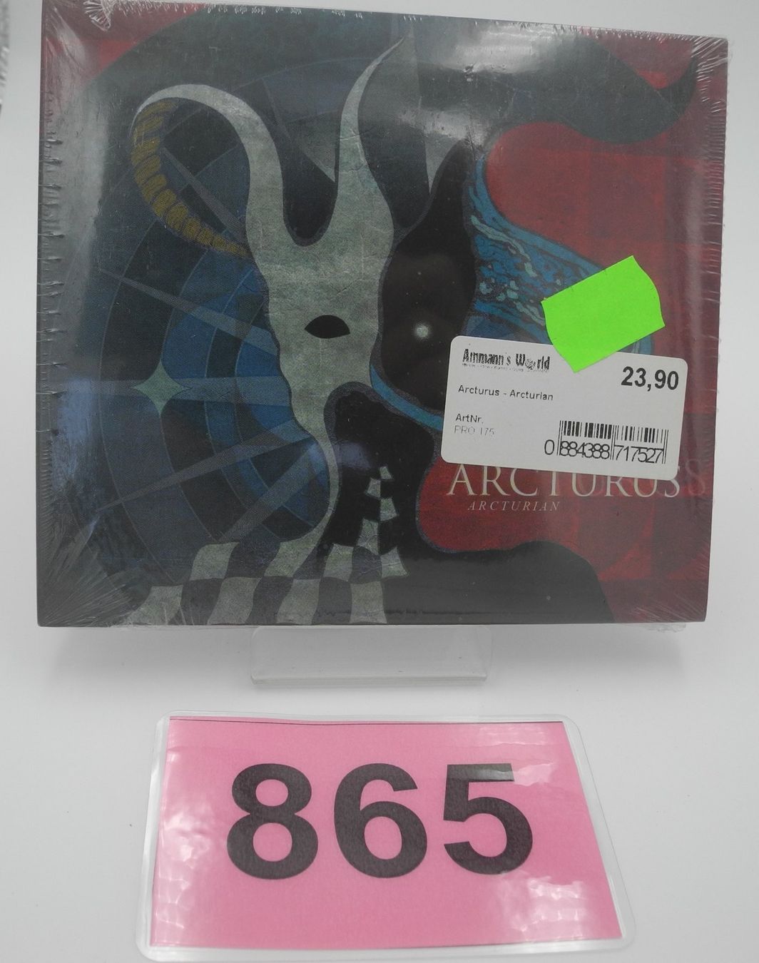 CD: CD Arcturus "Arcturian, Nr. 865 – Nuovo e nell'imballaggio originale da Kottwil venduto da Crazyrolf