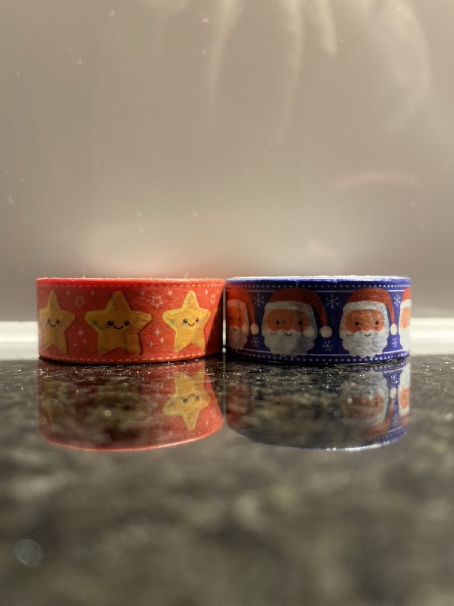 Sticker: LEGAMI Weihnachtswashi Tapes, 2 Rollen – Usato da Seuzach venduto da freiheiten 1