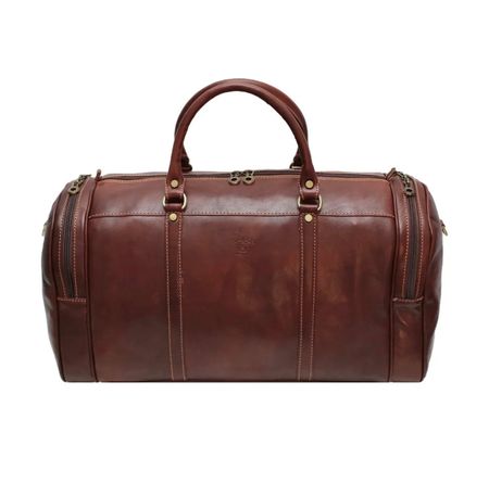 Reisetasche Leder Firenze - Farbe: Braun