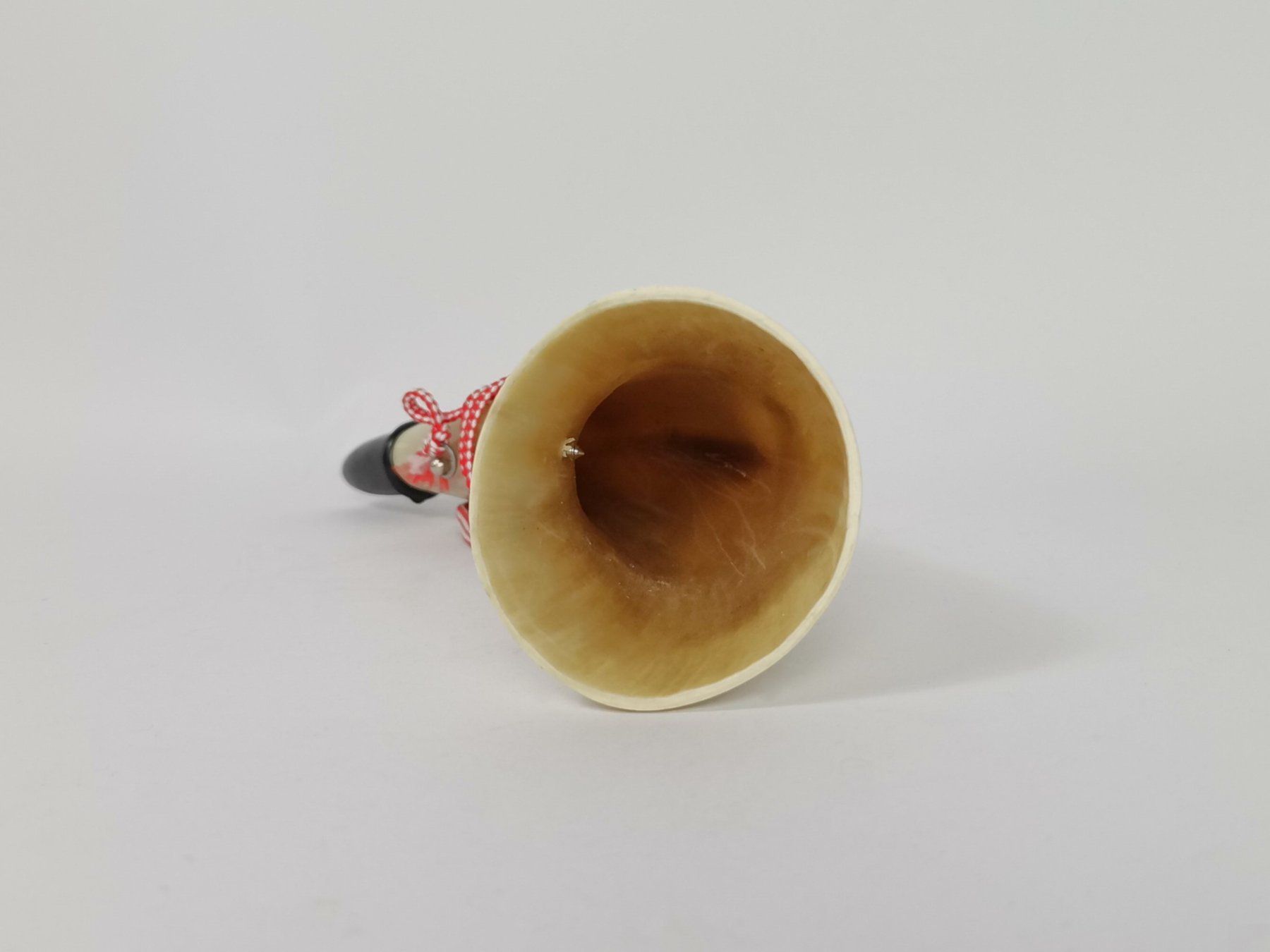 Blasinstrumente: Rufhorn mit Mundstück an Schnur – Gebraucht aus Schaffhausen von  4