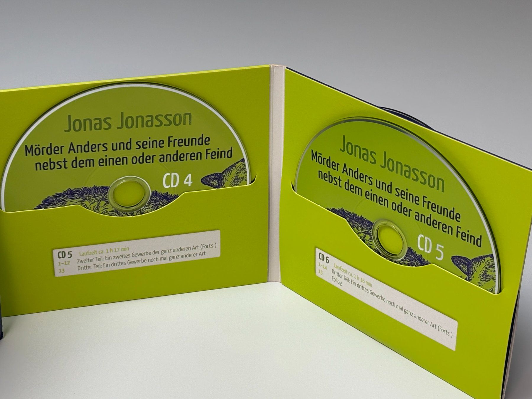 Audiolibri: Jonas Jonasson "Mörder Anders und seine Freunde..." – Usato da Luzern venduto da kri_5mzz 4