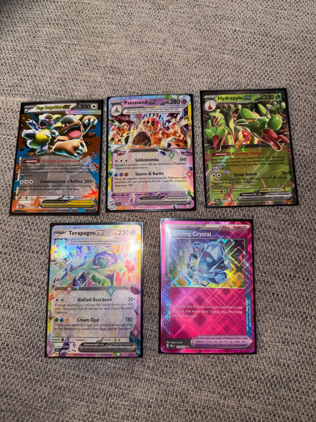 Pokémon Cartes à collectionner: Pokémon Karten Set, 5 Stück, Diverse EX Karten – Neuf (Voir description) à Zürich par EL1992