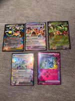 Pokémon Karten Set, 5 Stück, Diverse EX Karten