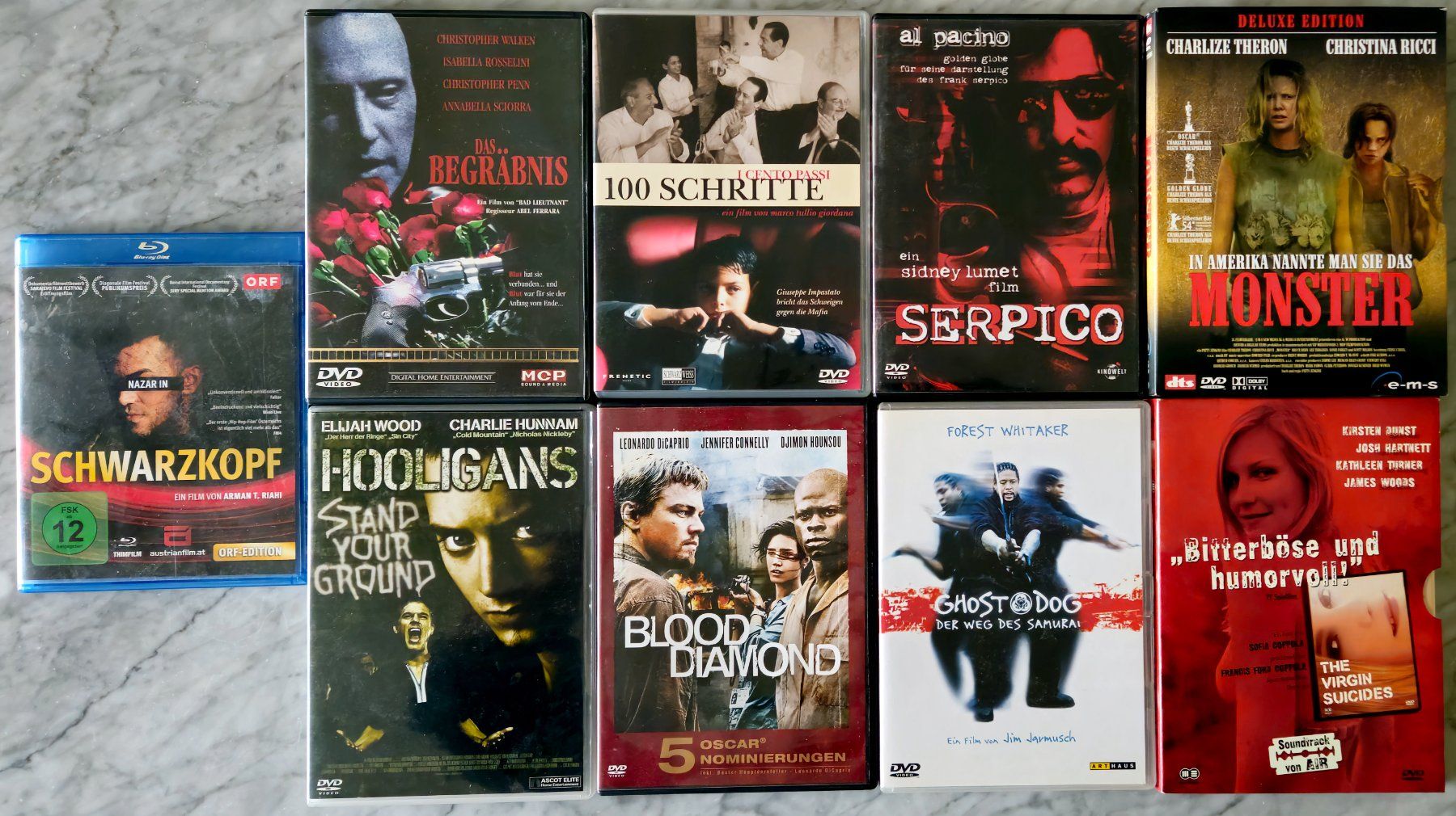 Tous les DVDs: DVD-Sammlung, versch. Genres, 38 Stk. – D'occasion à Winterthur par raptorizm 3