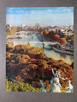 Original Vintage Poster - Paris: Blick auf die Seine