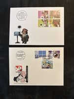 Enveloppes timbrées 1992 & 2003 Sierre Collection BD 🇫🇷