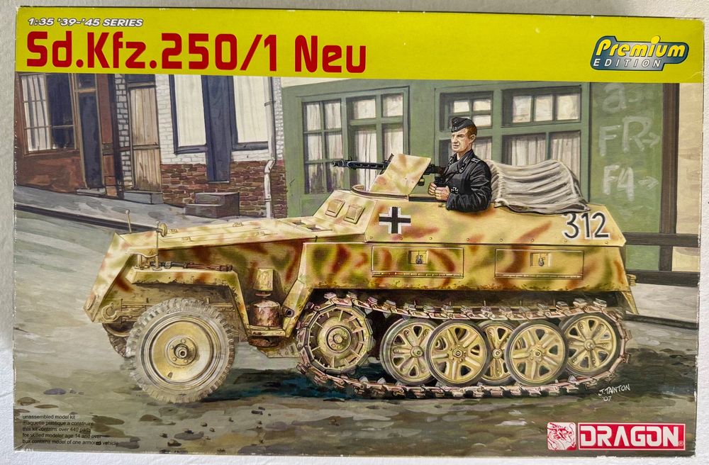 Maquette Sd.Kfz.251/10 Ausf.C - échelle 1/35 - DRAGON 6983