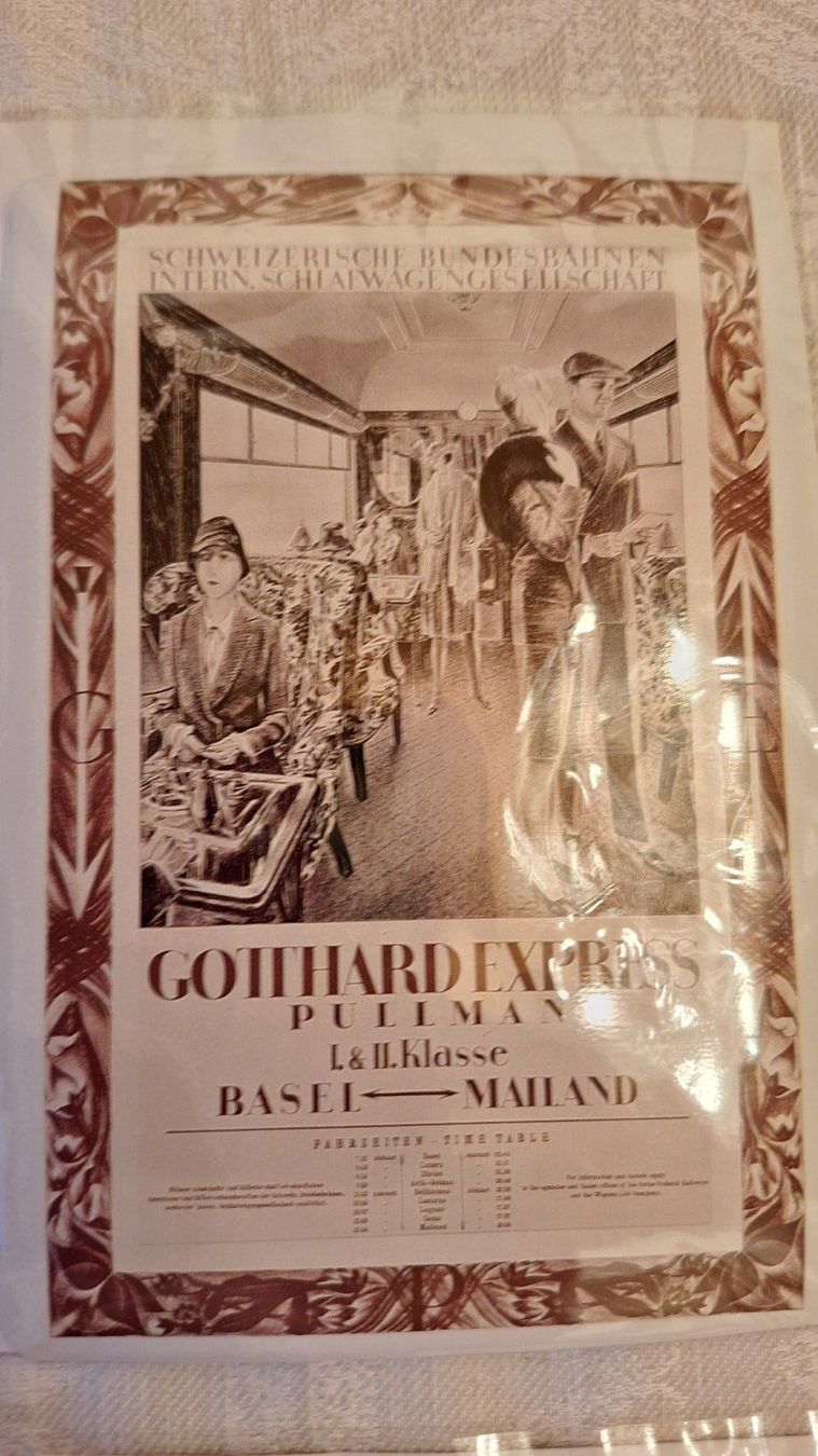 Altro in Decorazioni & Accessori: retro Blechdose  mit 8Blech-Postkarten "Orient-Express" – Nuovo (secondo la descrizione) da Dornach venduto da majo8689 7