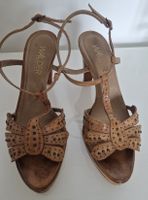Sandalen High Heels mit Nieten von Walder Schuhe