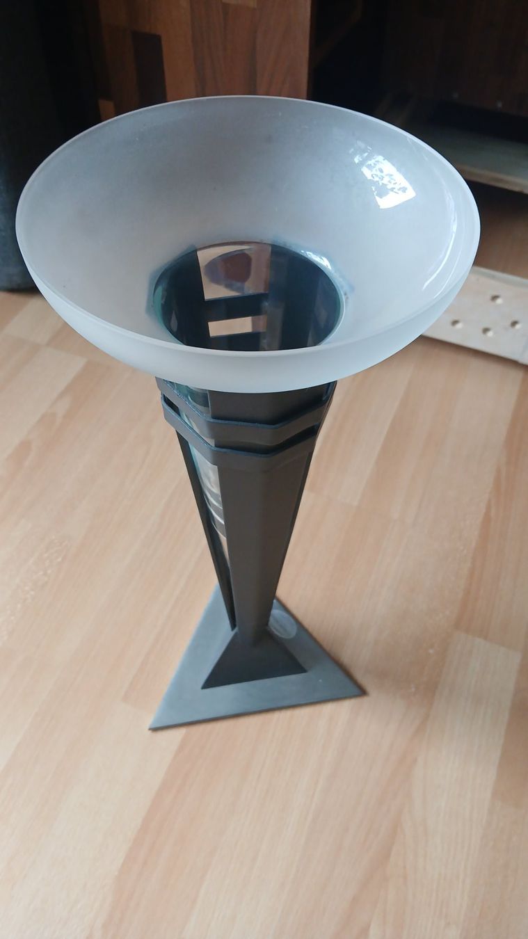 Vasi & Recipienti: Vase, Glas + Eisen vereint – Nuovo (secondo la descrizione) da Udligenswil venduto da Quarz2002 2