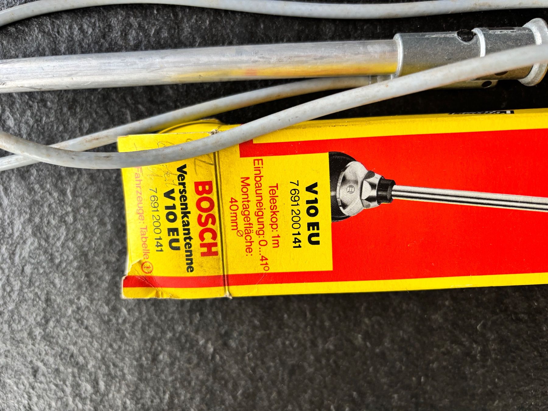 Bosch Alle Autoersatzteile: Bosch Versenkantenne V10 EU / NOS – Neu und originalverpackt aus St. Gallen von always-a-good-buy 1