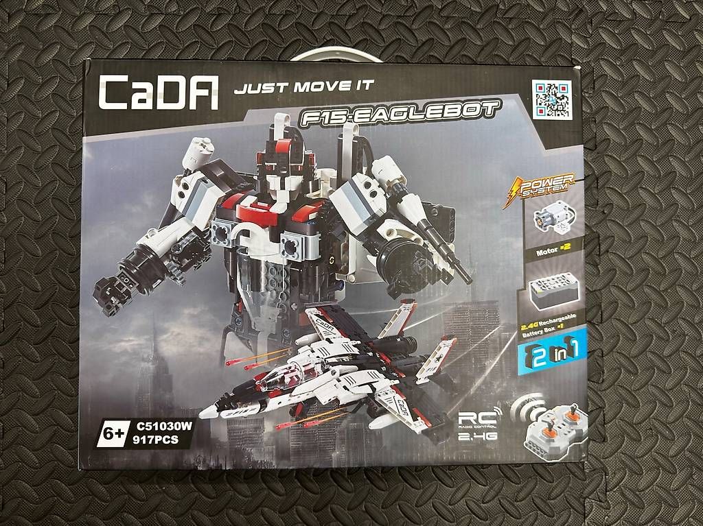 Kit di costruzioni: CADA Transformer F15 Eaglebot – Nuovo e nell'imballaggio originale da Weiach venduto da Stevo_Levo