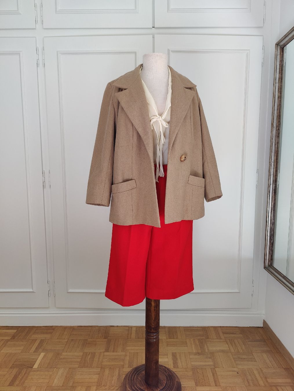 Giacche: Vintage Camel Wool Classic Blazer – Usato da La Tour-de-Peilz venduto da dAutrefois 9