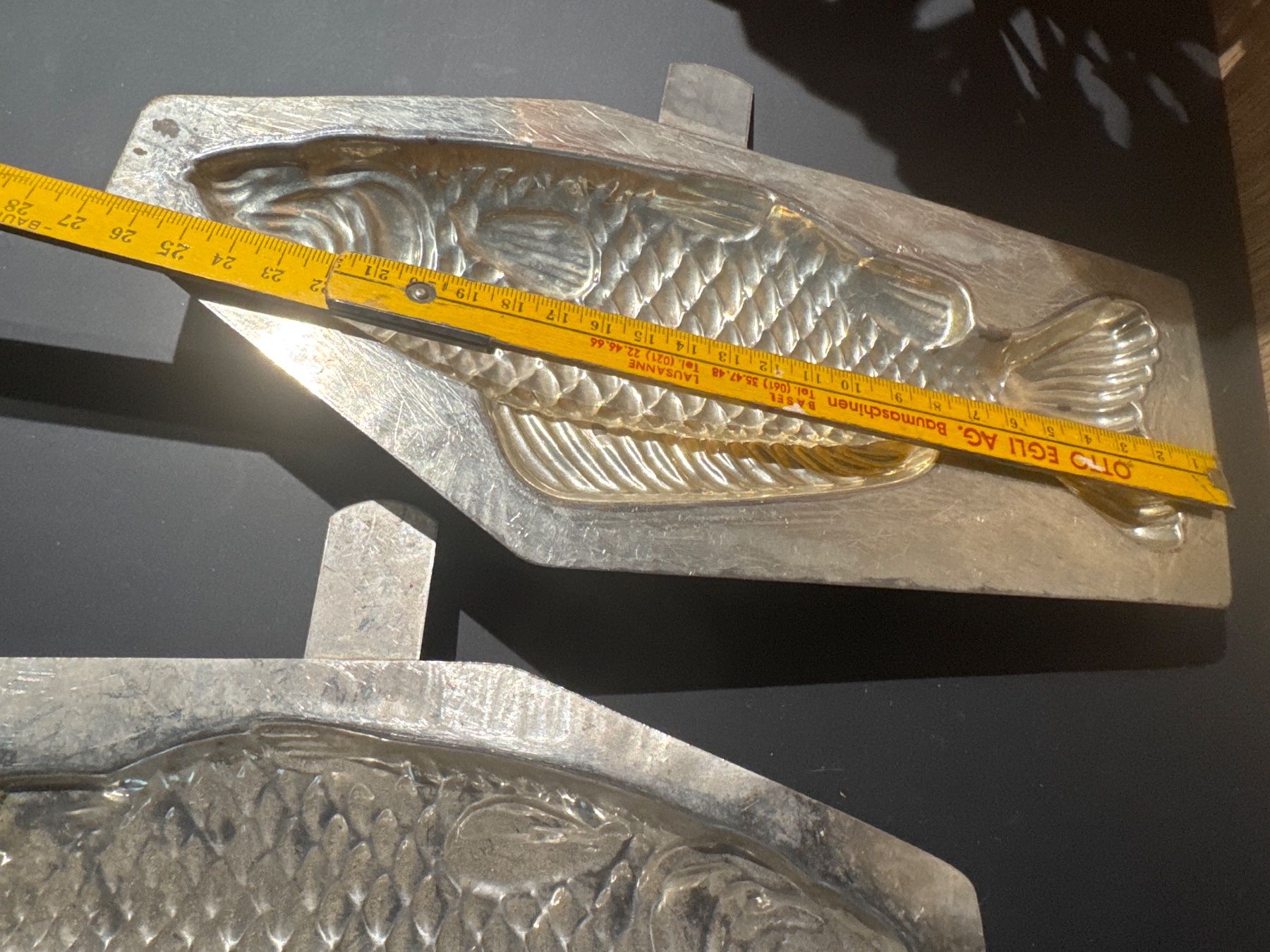 Teglie da forno: Moule chocolat schokoladenform 24cm poisson – Usato da Lajoux JU venduto da Briard0 2