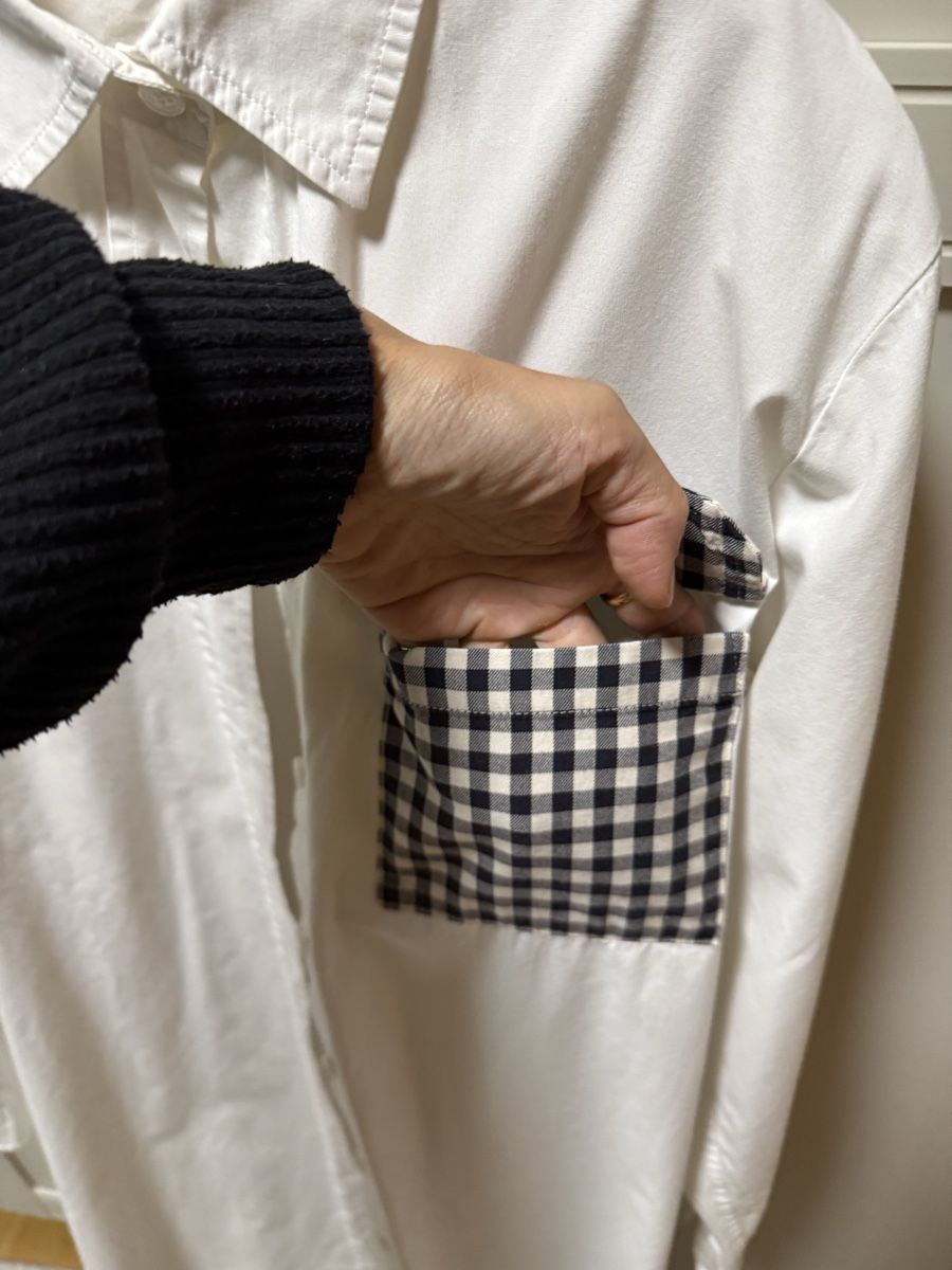 Camicette: Christopher Kane Hemd Weiss mit Tasche Grösse 40 IT – Usato da Erlenbach ZH venduto da Arti83 1