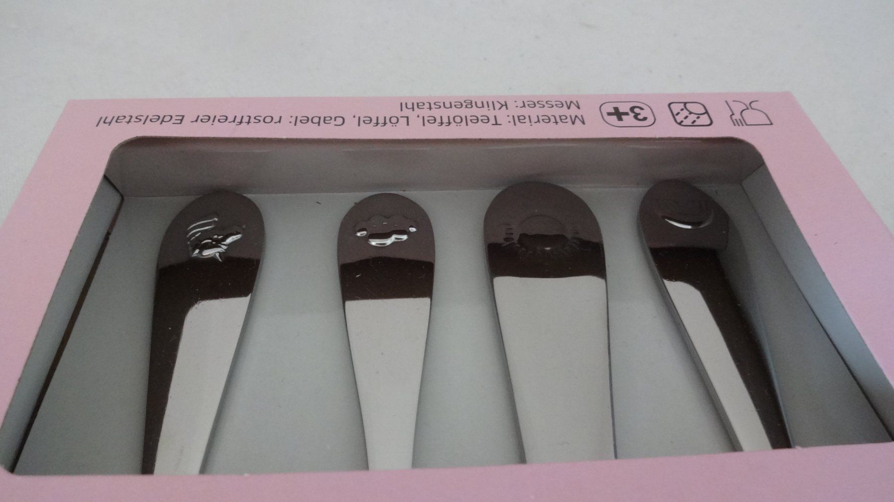 Bestecksets: Kinderbesteck 4 - Teilig neu – Neu und originalverpackt aus Fisibach von goldfasan52 1