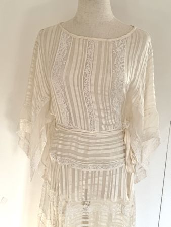 Zimmermann Whitewave Veil Seidenkleid Gr. 2 / M – bridal 