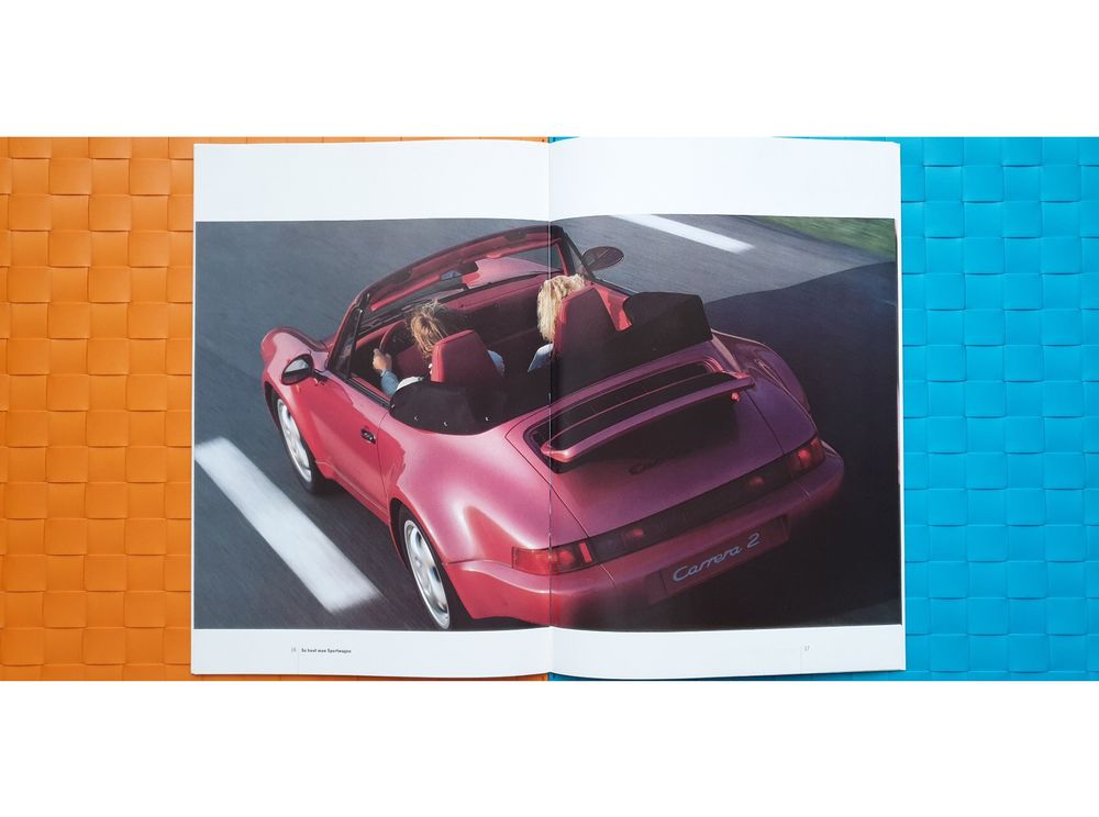 Revues & Magazines: PORSCHE PROGRAMM 1992 / 911, 928, 968 - Prospekt / Katalog – D'occasion à Viganello par CARLiteratur 6