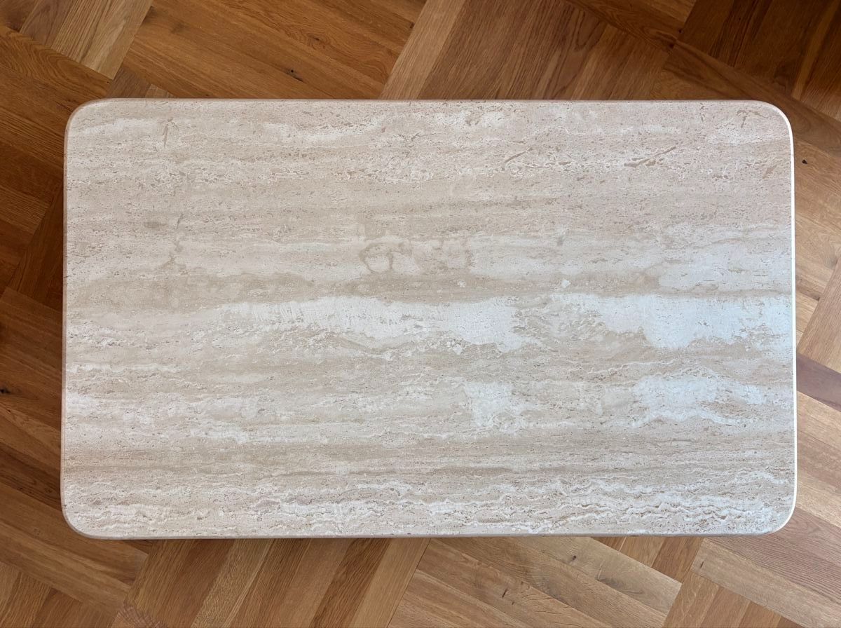 Tavoli: Vintage Couchtisch aus Travertin – Usato da Zürich venduto da viv_nevi 8