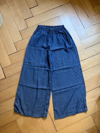Culotte Jeanshose blau S