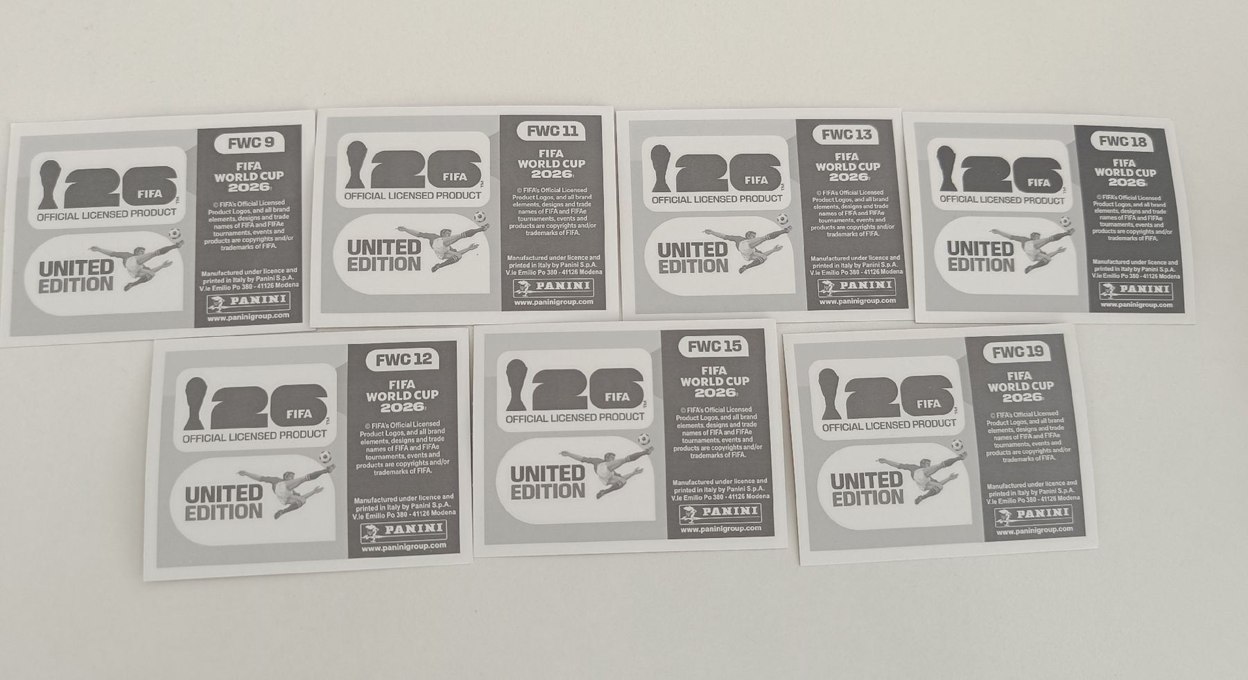 Panini Sammelbilder & Trading cards: Panini WM Bilder 2026 Teams – Neu (gemäss Beschreibung) aus Meilen von mrwest 1