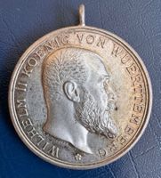 Wilhelm II Württemberg Medaille für Tapferkeit und Treue v.S