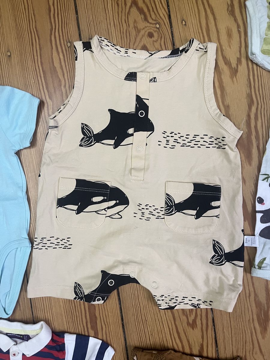 Pagliaccetti: Baby Romper Bundle - Sizes 6-9 Months - Summer Styles – Nuovo e nell'imballaggio originale da Basel venduto da 550_ckp6 4