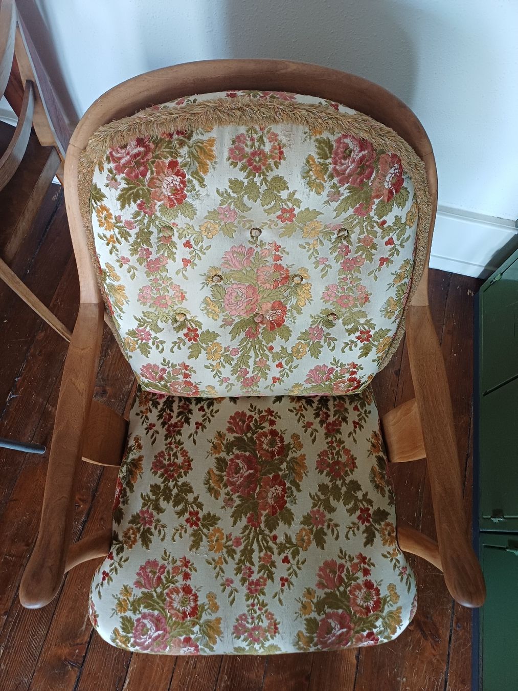 Poltrone: Sessel mit Blumenmuster – Usato da Biel/Bienne venduto da descha-ue20 1